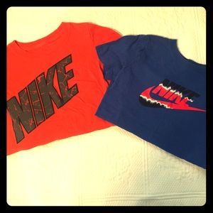 2 Boys-Size Small Nike shirts